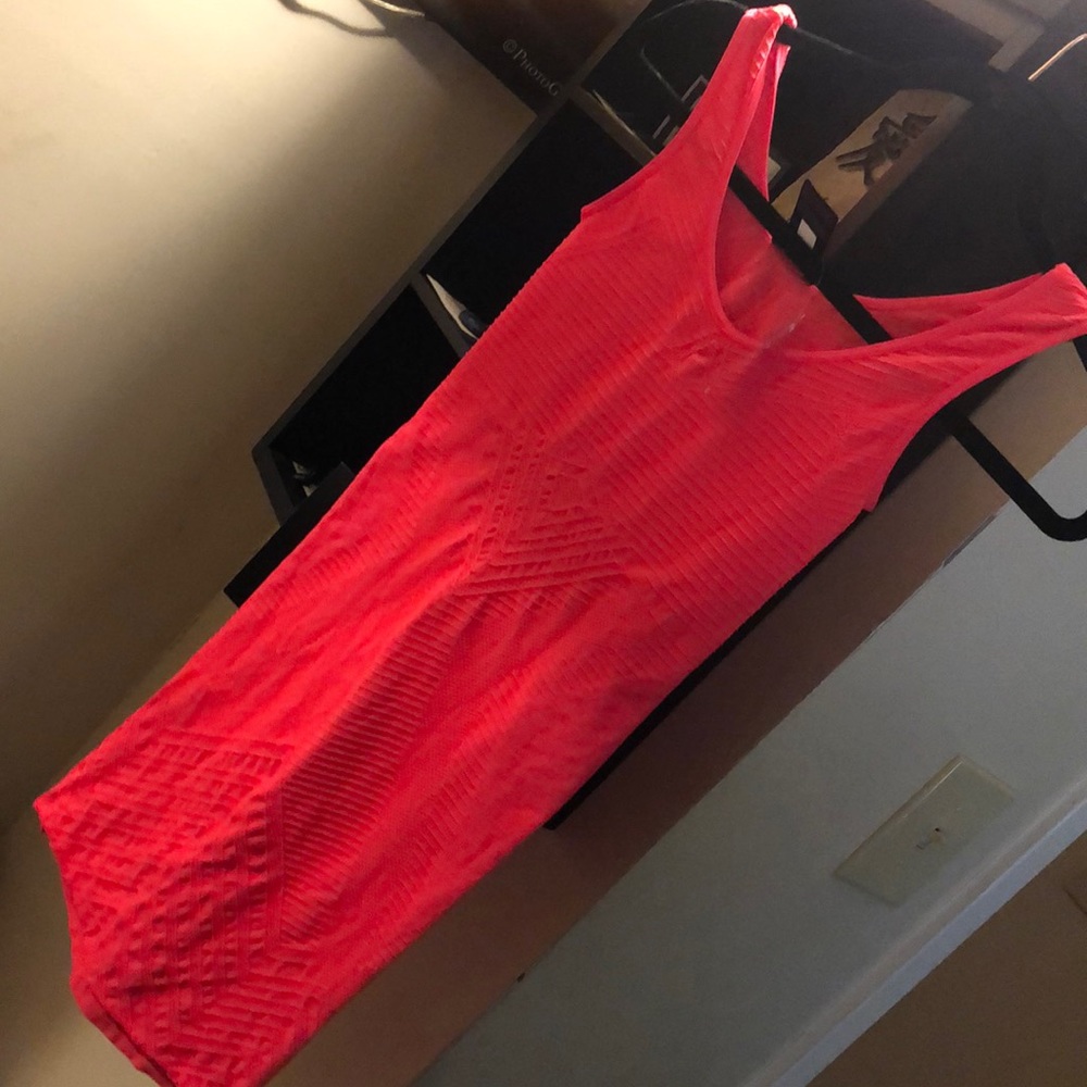 Orange Bebe dress small I have a red one also